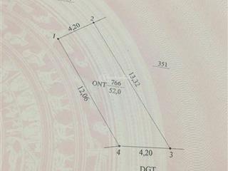 Đất nền tại tân lập, đường kim ngọc, đan phượng, hà nội, 4,6 tỷ, 52m2 hàng hot