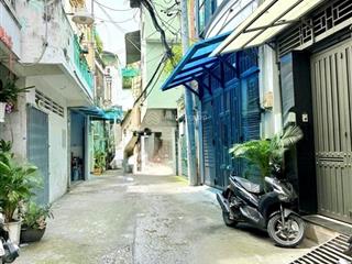 Hẻm ô tô  góc 2 mặt tiền  2 tầng (4pn)  dt 4,3 x 13 (54m2)  cmt8, bảy hiền, lạc long quân