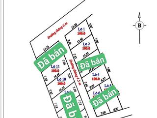 Bán 100m2 lô góc nhỉnh 700tr ngõ thông ô tô tại sóc sơn hà nội