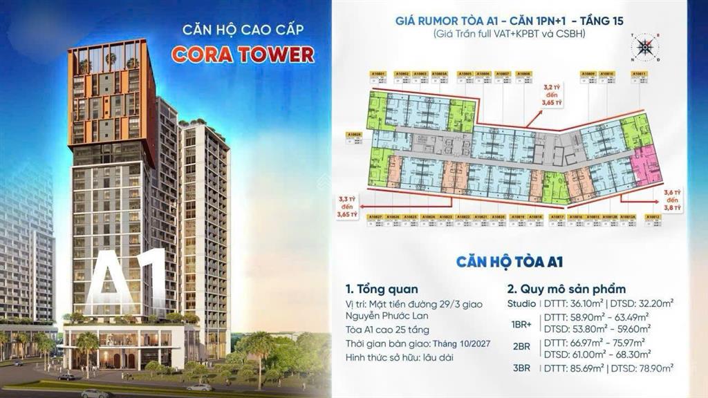 Sở hữu sun cora tower, chỉ cần bỏ 700 triệu tiền nhàn rỗi anh chị an cư giữa trung tâm mới đà nẵng