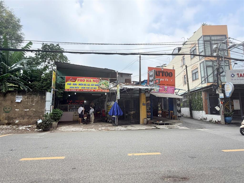 Bán căn góc 2 mặt tiền đường số 7, p.thạnh mỹ lợi, quận 2. đối diện chung cư cbd