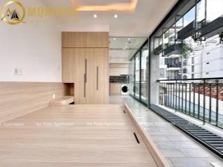 Khai trương căn hộ cao cấp 1pn balcony sân thượng chill, 45m2 ngay lê quang định  bình thạnh