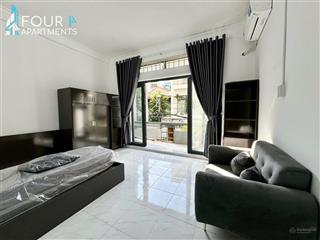 Căn hộ 1pn ban công/ cửa sổ45m2 ngay đại học uef, hồng bàng  nguyễn cửu vân bình thạnh