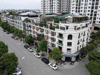 Cho thuê liền kề hc golden city 319 hồng tiến 100m2 mặt tiền 5m view công viên giá 45tr/tháng