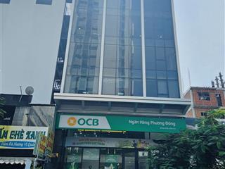 Ngân hàng định giá 62 tỷ bán 59 tỷ tòa nhà mặt tiền 9x18m nam kỳ khởi nghĩa, hầm 6 tầng hdt 230 tr