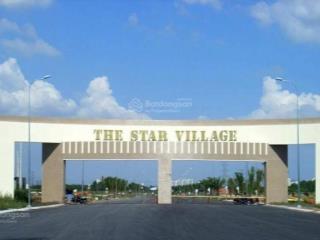 Bán nền đất mặt tiền đường 40m tại dự án the star village  nhà bè