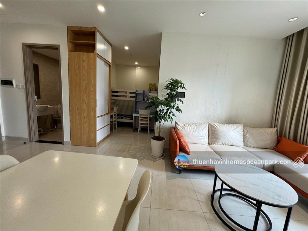 Cho thuê 1n 6.5tr/tháng full nội thất tại vinhomes ocean park 1