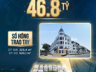 Siêu phẩm shophouse victoria village  sổ hồng trao tay