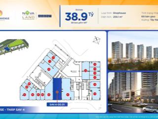 Bán shophouse the sun avenue an phú, quận 2  vị trí vàng, dòng tiền ổn định, giá tốt
