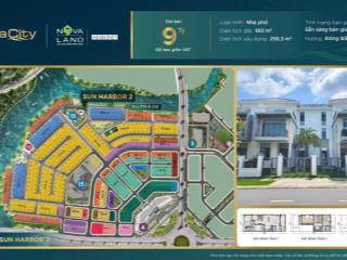 Nhà phố 8x20m aqua city  gần công viên, bờ sông  giá hợp lý  số lượng có hạn