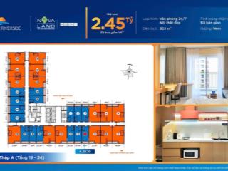 Hot deal! căn hộ vẳn phòng dự án sunrise riverside  full nội thất, văn phòng 24/24