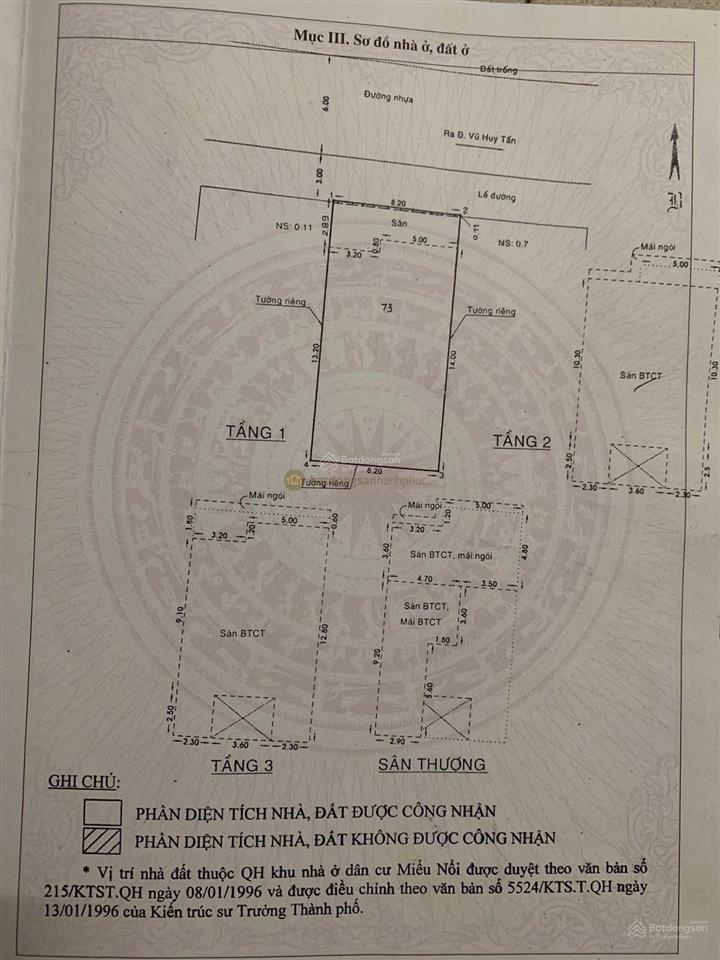 Nhà mặt tiền 8m kdc miếu nổi p.3 bình thạnh  gần phố ẩm thực phan xích long  0967 694 ***