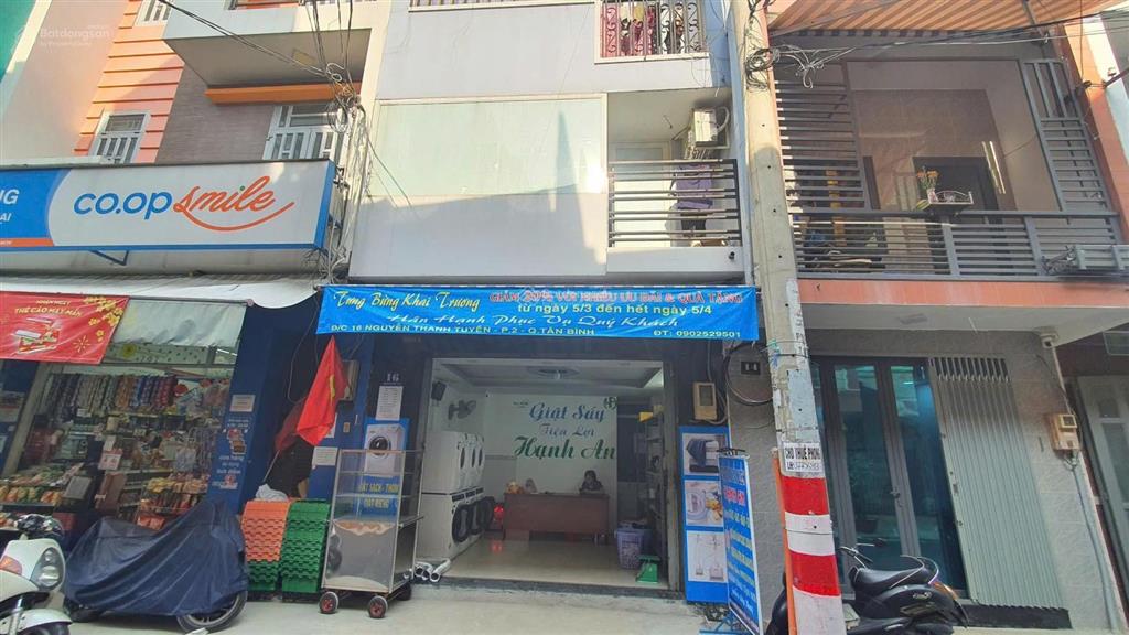 Bán tòa chdv mới 6 tầng 16 phòng, 2mt, gần sân bay tân sơn nhất giá 17.9 tỷ