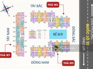 Chính chủ bán căn 100m2 view đông nam đẹp nhất dự án cc the wisteia  tầng trung sàn vàng.