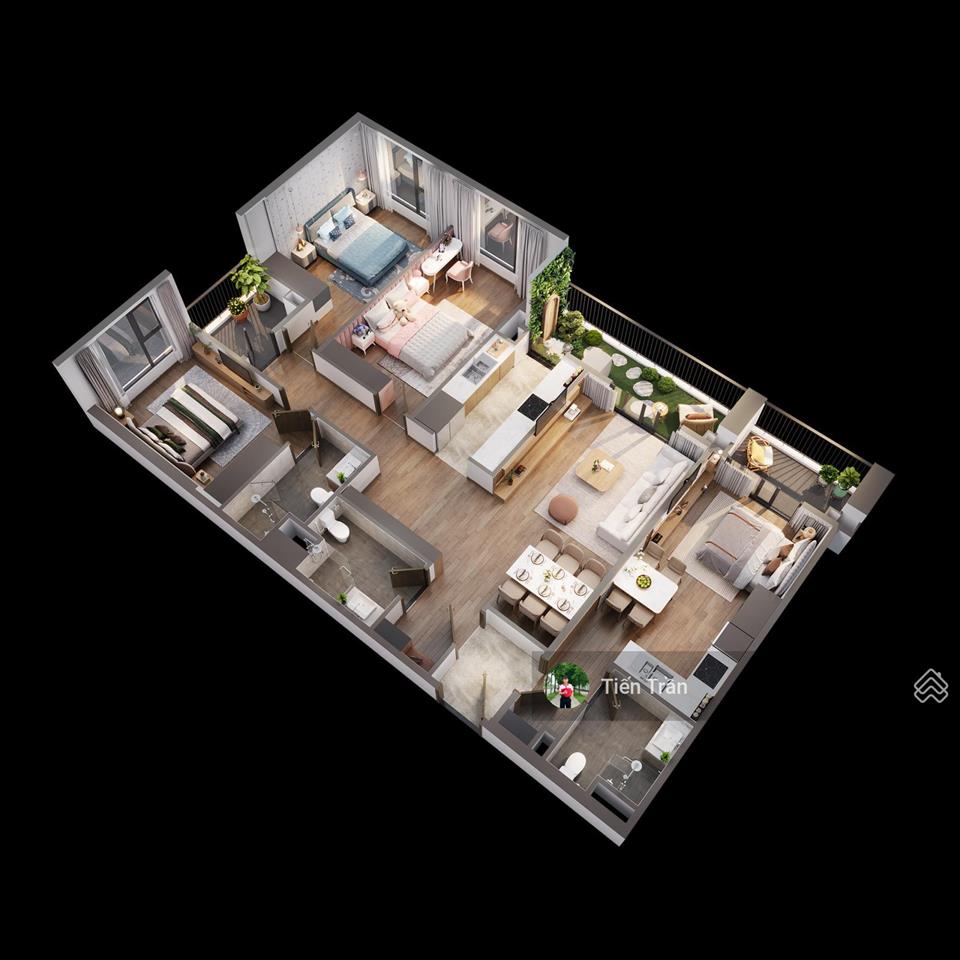 Nhượng lại căn hộ dualkey 136m2 tại chung cư the wistera, tầng trung, giá rẻ nhất thị trường!