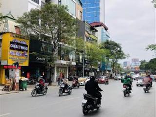 Bán nhà mặt phố trần nhân tông, hbt. dt 73m2 x 4 tầng. lô góc 2 mặt, đường ô tô 2 chiều, vỉa hè to