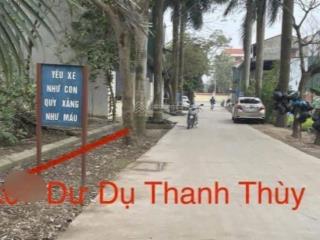 Bán mô đất đấu giá 77.6m tại đấu giá dư dụ . thanh thuỳ . thanh oai