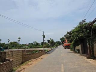 Chính chủ cắt lỗ 1 tỷ lô đất ở lại thượng hòa lạc, 120m vuông vức, sổ đỏ sẵn, sát khu cnc