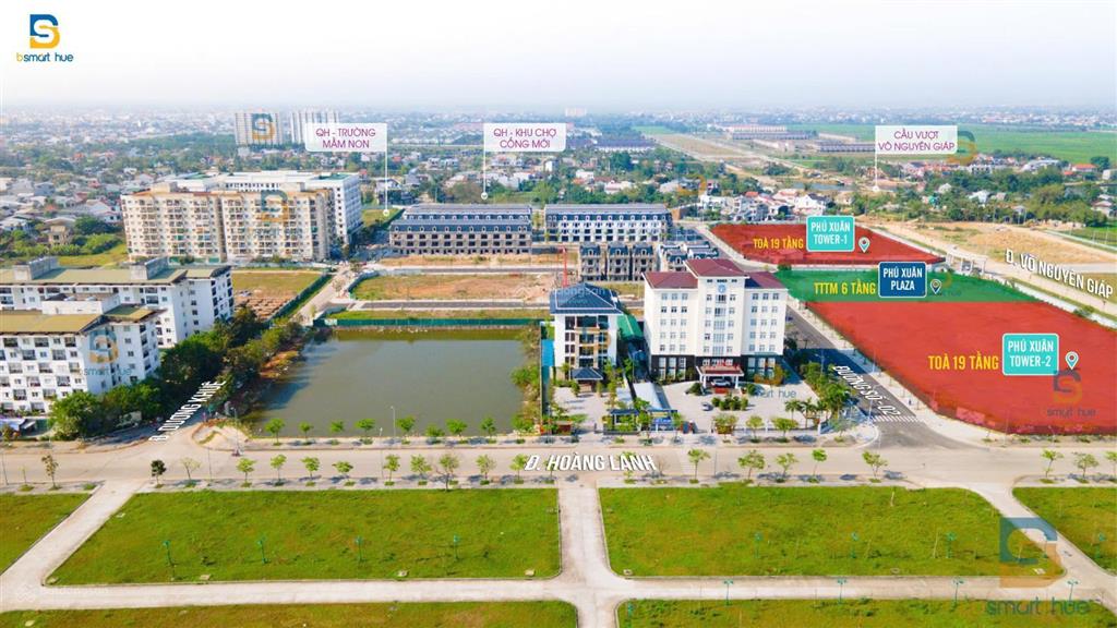 Dự án phú xuân city mặt tiền đường võ nguyên giáp đã có sổ trao đến tay khách hàng, giá chỉ từ 1ty6