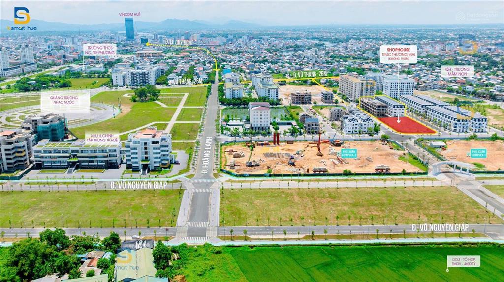 Richmond phú xuân city block mới đối diện chợ, đã có sổ thanh toán theo tiến độ xây dựng