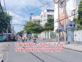 Bán Nhà Khu Thiên Phước - 52m2 - HXH vô nhà - 5 tầng BTCT
