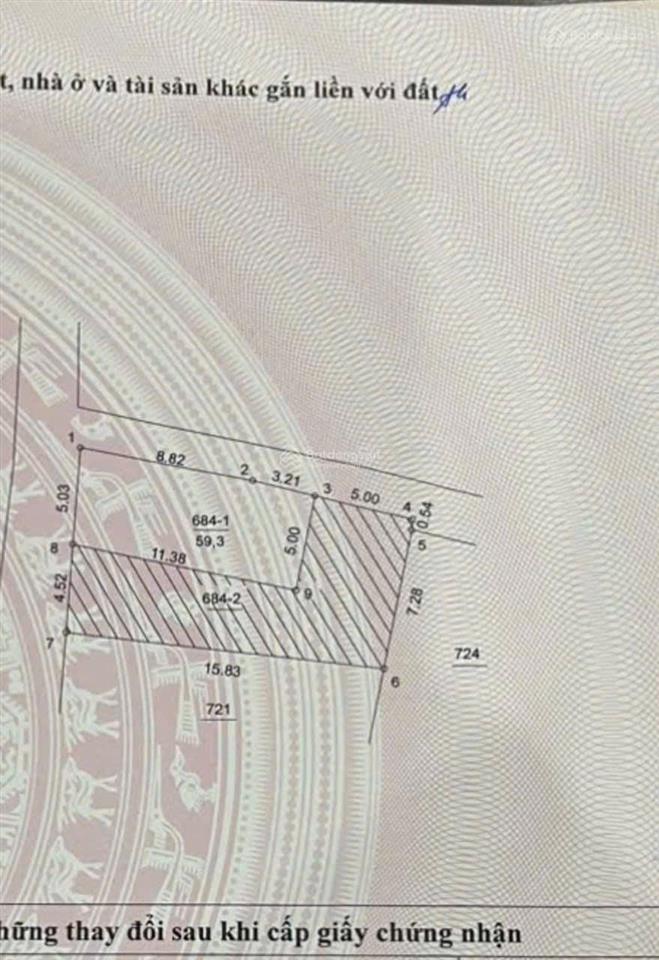 Bán đất tại trung kiên, dương nội, hà đông, hà nội, giá cực chất 6,5tỷ, 60m2