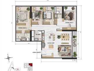 Độc quyền căn 4pn 160m2 sun cầu giấy rẻ hơn thị trường 8 tỷ full chính sách. chỉ từ 135tr/m2