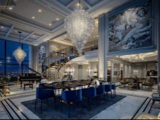 Penthouse duplex 232m2, 4 + 1pn, full đồ tại starlake tây hồ, giá 39 tỷ.  0962 636 ***