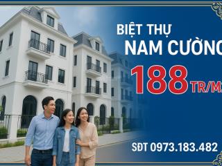 Biệt thự song lập đẹp dương nội , nhận nhà ngay . giá rẻ nhất thị trường hà nội , chỉ 188tr/m2