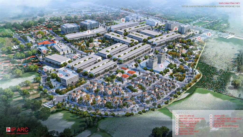 Đất nền dự án mới nhất việt yên  bắc ninh