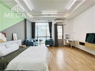 Cho thuê căn hộ 1 phòng ngủ 60m2bacolnyfull nội thấthuỳnh mẫn đạtthuận tiện qua q1,q2