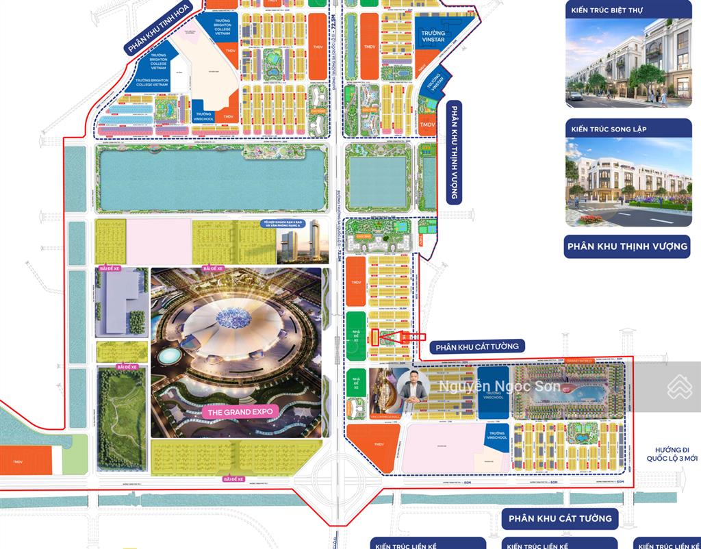 Bán căn vđ8  82m2  31 tỷ đối diện vườn hoa gần vincom và triển lãm quốc gia  phân khu cát tường