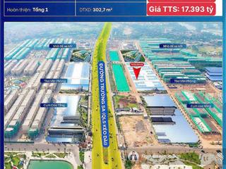 Bán căn shophouse khu thịnh vượng  90m2  17,3 tỷ  cạnh chung cư và gần công viên hồ nước
