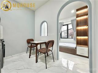 Căn hộ cho thuê 1 phòng ngủ tách bếp  cửa sổ lớn  nội thất đầy đủ  nơ trang long bình thạnh