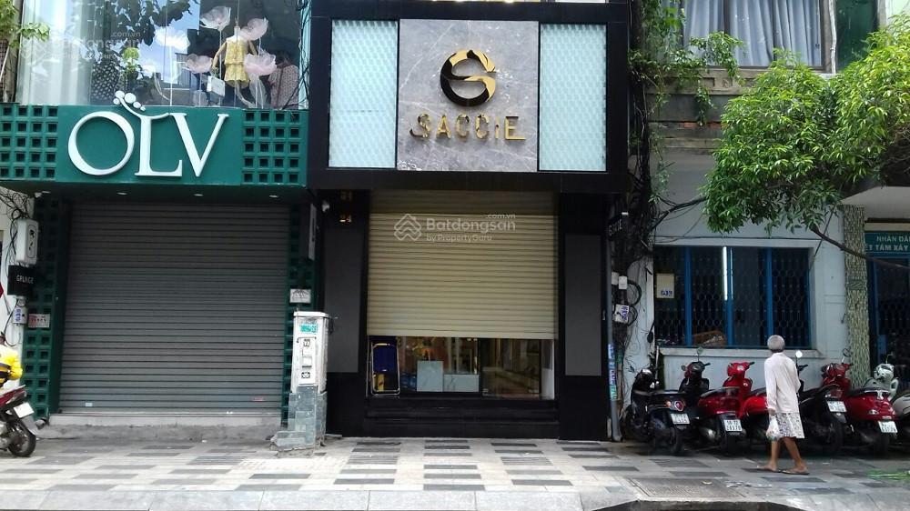 Cho thuê nhà mặt tiền nguyễn trãi, q1, gần vòng xoay phù đổng  6x25m, trệt, 2 lầu