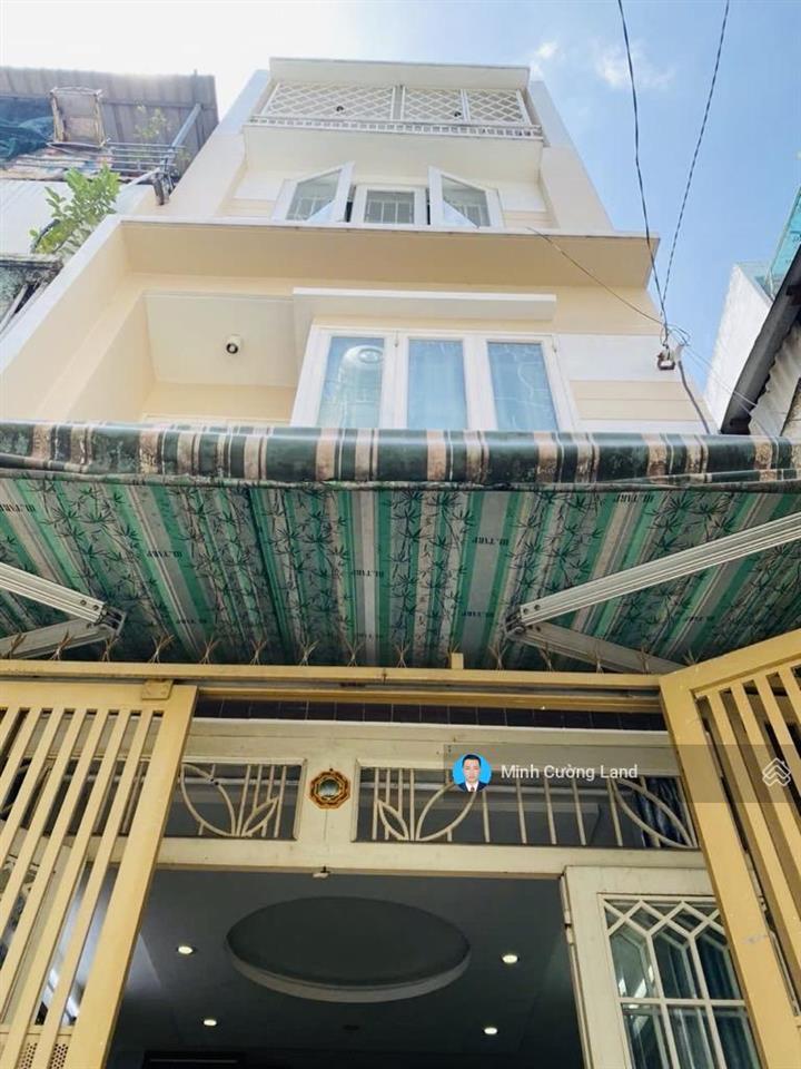 Bán nhà đẹp trường sa, phú nhuận, 45m2 vuông a4, 4 tầng 5pn, hẻm 4m cách mt 20m, chỉ 6tỷ tl