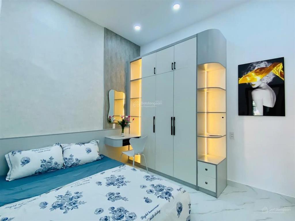 Bán nhà đẹp hxh 7m, nguyễn văn lượng p17 gò vấp, 49m2, 2 tầng 3pn full nội thất  chỉ 5.1tỷ tl