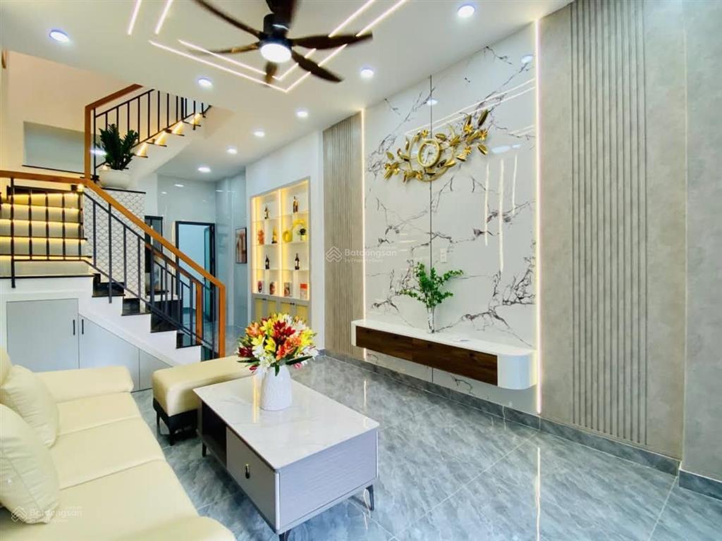 Bán nhà đẹp hxh 7m, nguyễn văn lượng p17 gò vấp, 49m2, 2 tầng 3pn full nội thất  chỉ 5.1tỷ tl