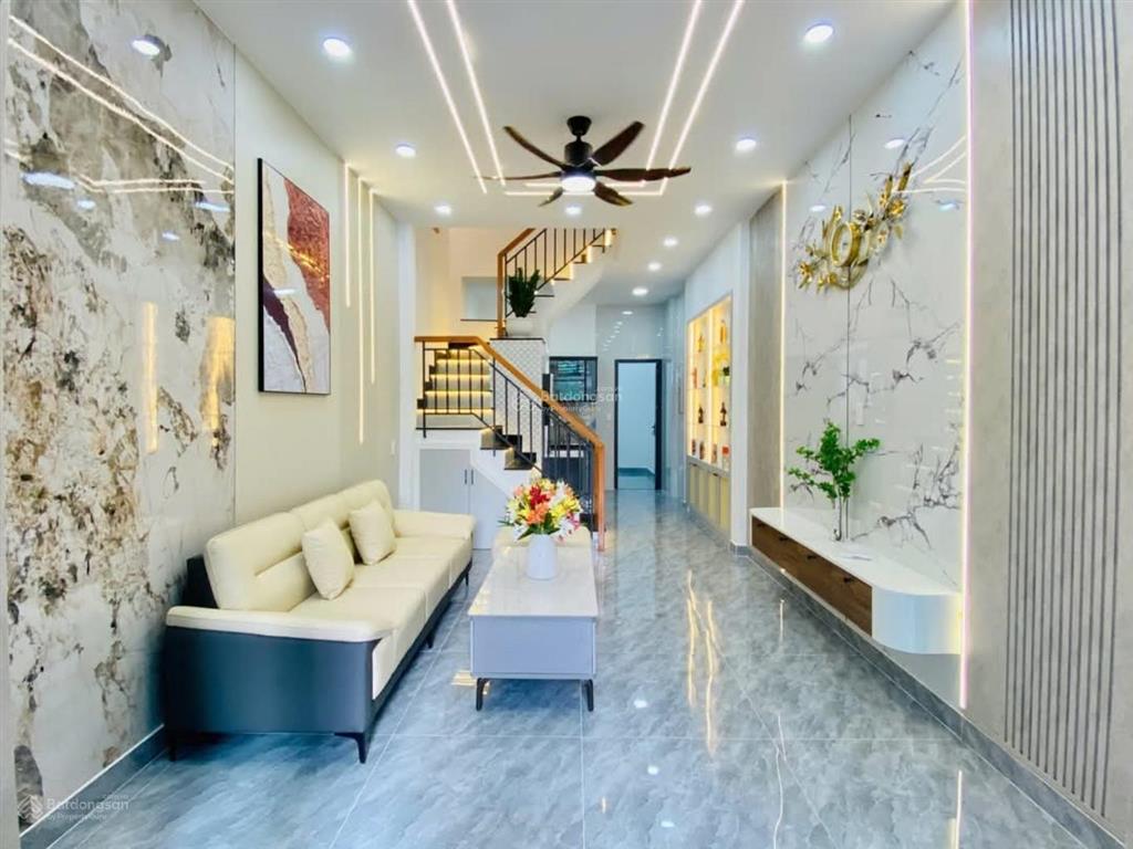 Bán nhà đẹp hxh 7m, nguyễn văn lượng p17 gò vấp, 49m2, 2 tầng 3pn full nội thất  chỉ 5.1tỷ tl