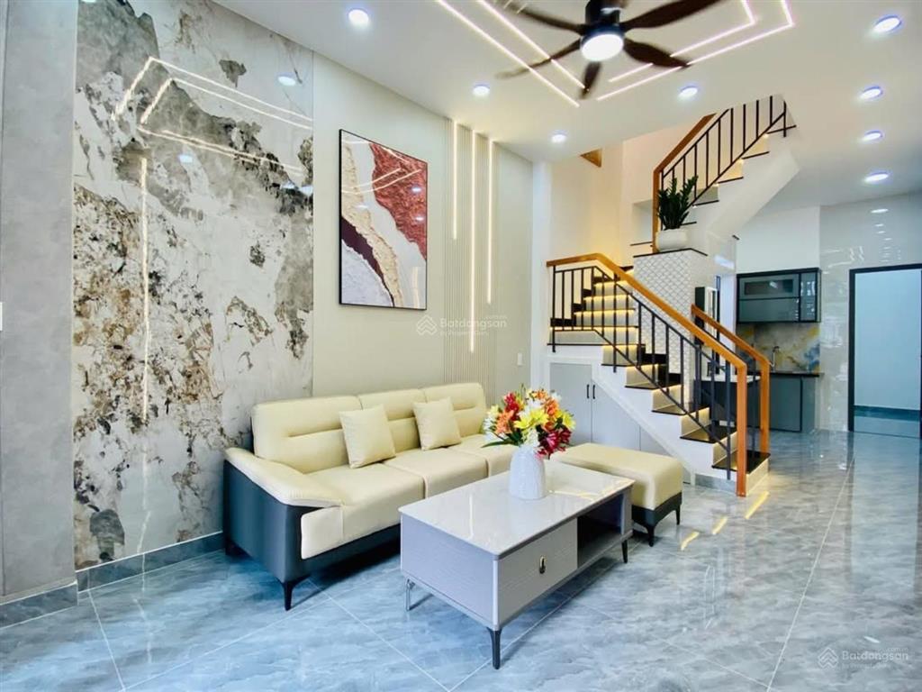 Bán nhà đẹp hxh 7m, nguyễn văn lượng p17 gò vấp, 49m2, 2 tầng 3pn full nội thất  chỉ 5.1tỷ tl