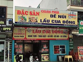 Mặt kinh doanh chân chung cư thăng long victory và cầu vượt an khánh