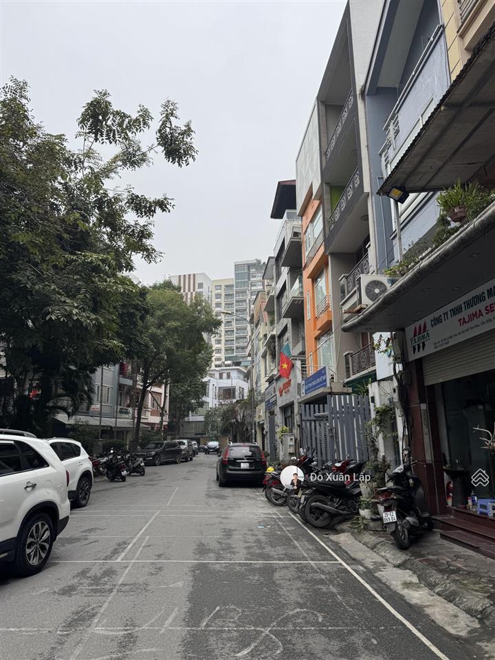 Bán nhà kđt yên hoà, trần kim xuyến, phân lô ô tô tránh, vỉa hè rộng. diện tích 79m2 giá 28 tỷ