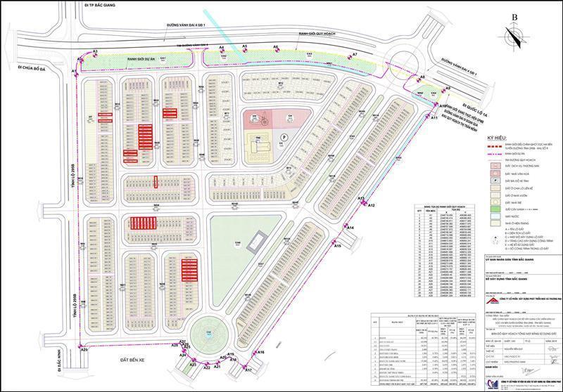 Dự án đất nền tabudec việt yên bắc ninh . giá đầu tư