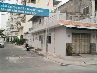 Nhà 2 tầng 5 x 23,50 (117,4m2 full thổ) căn góc 2 mặt tiền đường trần thị hè, vị trí kinh doanh đa