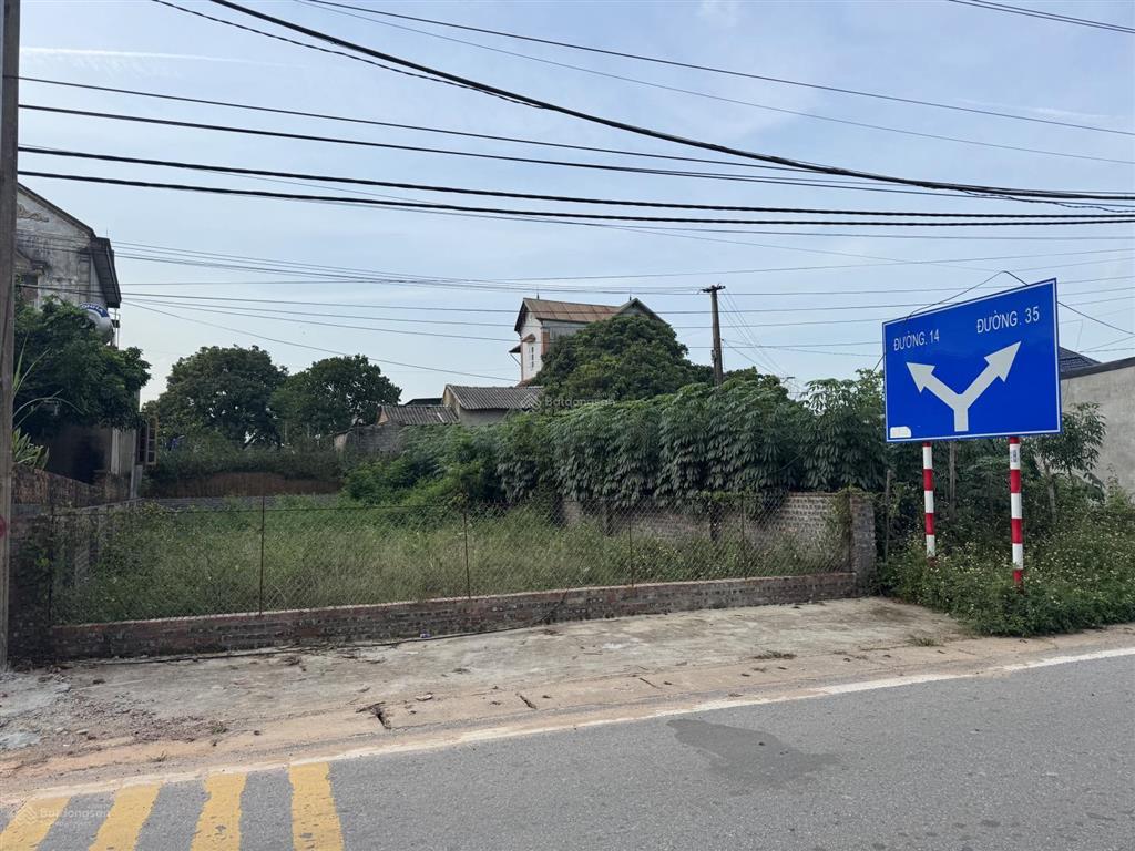 Đất đẹp 225m đối diện trường học đường nhựa 15m, thanh sơn xã kim anh hn