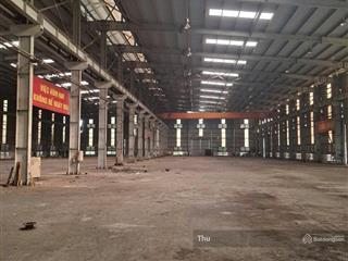 Cho thuê kho xưởng 5.000m2 tại kcn huyện duy tiên  hn. giá 55k