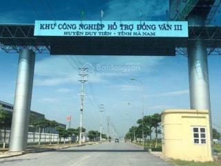 Bán đất công nghiệp kcn đồng văn 3. diện tích 1ha, 2ha...10ha