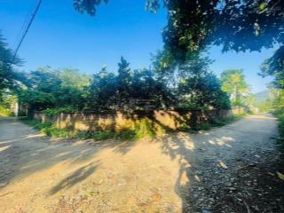 Bán nhanh lô góc 2 mặt tiền tại xã cư yên, lương sơn, hoà bình