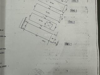 Gấp bán trước tết nhà hxh 2 mt trước sau phú thọ hòa, dt 4x17, 5 tầng giá 7 tỷ 6 tl