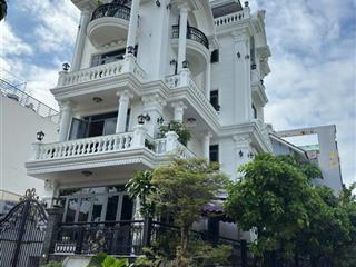 Bán biệt thự lô góc view sông 400m2 sàn kdc kim sơn q7 , mặt tiền đường 10m tân phong giá dưới 35ty